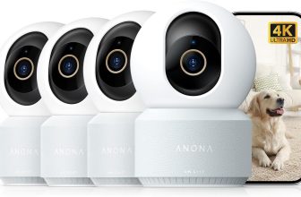 Notre test de la caméra Wifi Anona Pano 4K (Lot de 4)