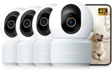 Notre test de la caméra Wifi Anona Pano 4K (Lot de 4)