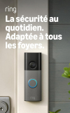 Notre test de la sonnette Wifi Ring Battery Video Doorbell 2K